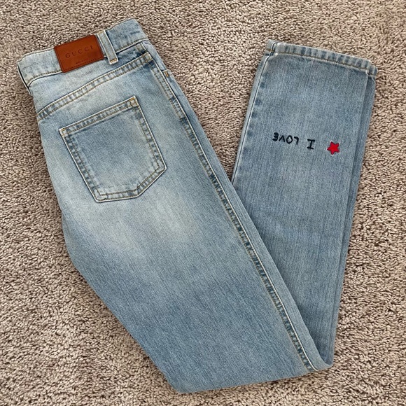 Gucci jeans size 12 kids